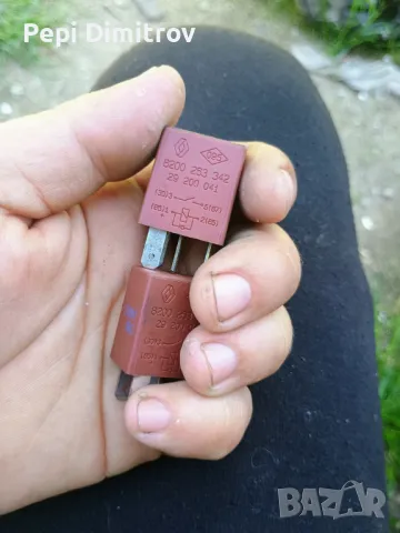 Реле Renault Clio Laguna Megane Scenic Trafic Кафяво 8200263342 12V 20A, снимка 3 - Части - 50104064