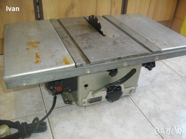 METABO 5348 Промишлен/Професионален Настолен Циркуляр-Немски-14,5кг/2,7А/2900 об/м/550W-Алумин Плот