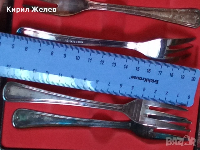 Комплект вилици 22648, снимка 5 - Антикварни и старинни предмети - 53389444