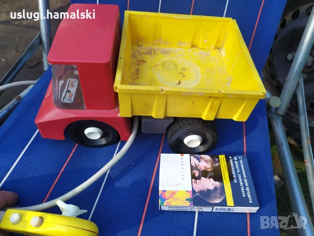 Стара руска играчка/камион, снимка 2 - Антикварни и старинни предмети - 52792845