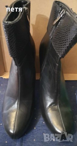 кожени боти Мегияс, снимка 3 - Дамски боти - 41754859
