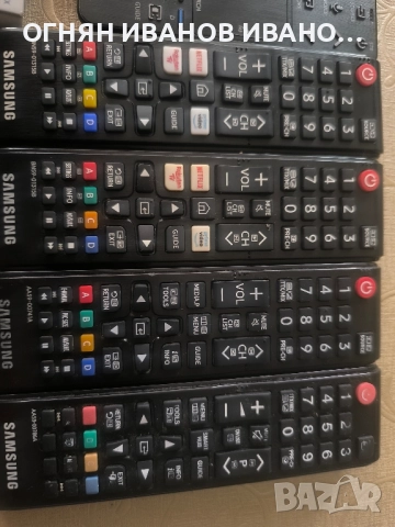 Samsung оригинални дистанционни за телевизор и саундбар, снимка 3 - Дистанционни - 52431401