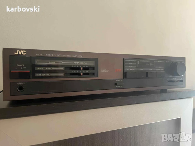 Hi-Fi Стерео Усилвател JVC A-GX1B - 80 вата!