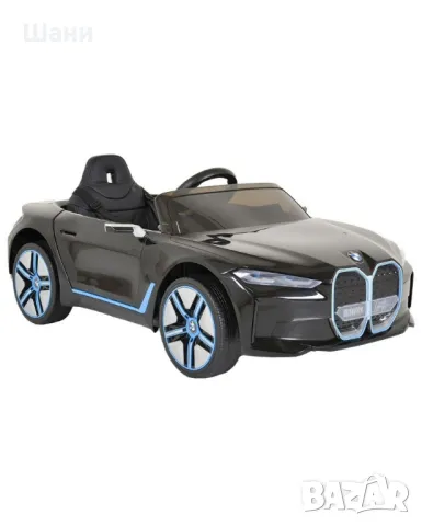 Акумулаторна кола BMW - I4, чернa

