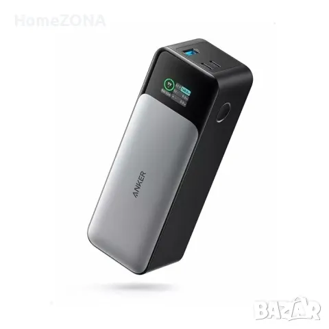 Външна батерия Anker Prime 737 GaN PowerCore, 24000 mAh, PD 3.1, сив