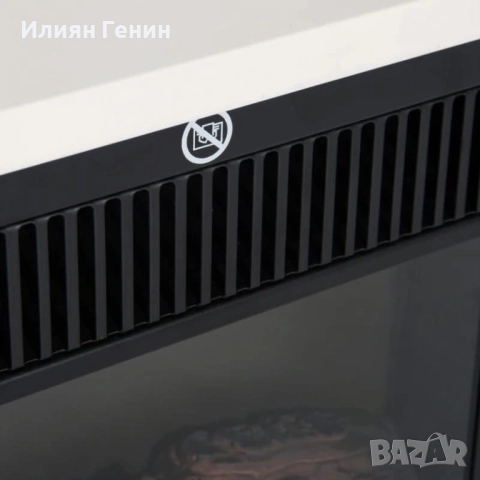 Електрическа камина с нагревател, снимка 7 - Камини - 52580653