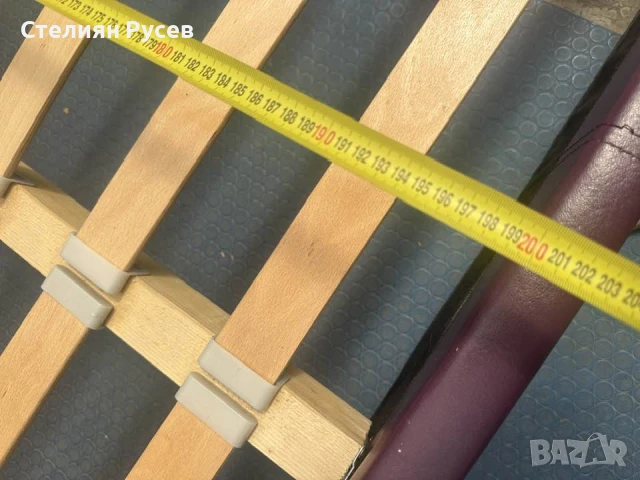 290588 легло с подматрачна рамка БЕЗ матрак140/200см цена 230 лв                         ме.п -облиц, снимка 5 - Спални и легла - 50473972