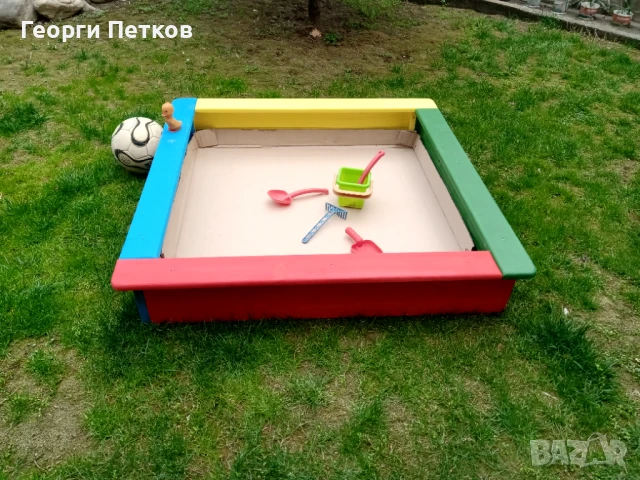 Пясъчник, цветен-110х110см., снимка 7 - Други - 50583518