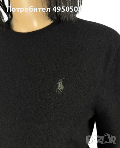 Дамски вълнен пуловер Polo Ralph Lauren, размер M, снимка 5 - Блузи с дълъг ръкав и пуловери - 56154434