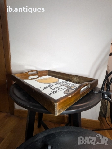 Огледален сервизен поднос , снимка 3 - Колекции - 52517353