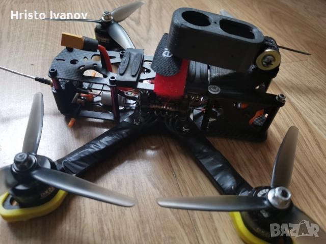 FPV дрон (аналогов) 5 инча готов сет за летене, снимка 5 - Дронове и аксесоари - 52319489