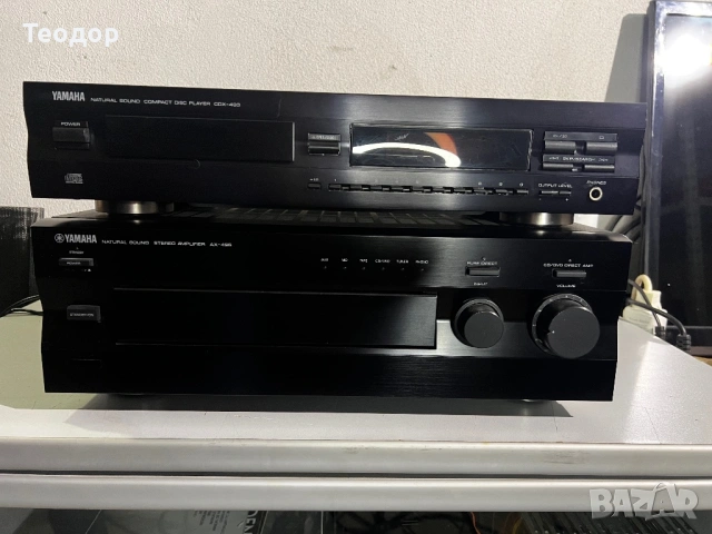 Стерео усилвател Yamaxa AX-496 и CD Player Yamaxa CDX-493, снимка 2 - Аудиосистеми - 53714027