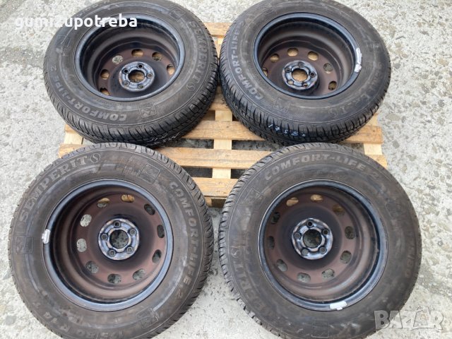 14 цола 5х100 Джанти за VW Golf4 Гуми 175/80/14 Дот 2015г 6,2-6,5mm, снимка 13 - Гуми и джанти - 41879124