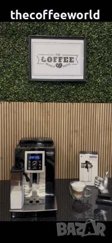 Delonghi Cappuccino ECAM 23.463.B - Перфектно състояние с 6 месеца гаранция! , снимка 2 - Кафемашини - 52576856
