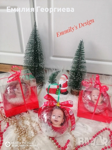 Коледни топки със снимки на най-ниски цени , снимка 8 - Други - 52822318