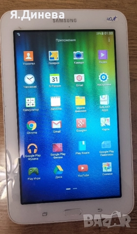 Таблет Samsung Galaxy SM-T113, снимка 3 - Таблети - 52549248