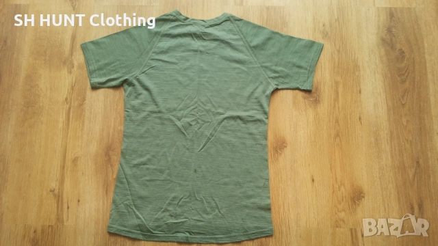 Pierre Robert T-Shirt 100% Merino Wool размер S тениска 100% Мерино Вълна - 2130, снимка 2 - Тениски - 53485935