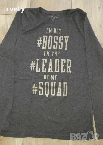 Дънки НМ, блуза Zara и блуза Place за ръст 164/170 , снимка 5 - Детски панталони и дънки - 51713177