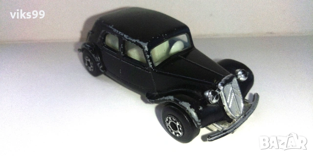 Matchbox Citroen 15CV, 1983, Black, Made In England, снимка 6 - Колекции - 53735012