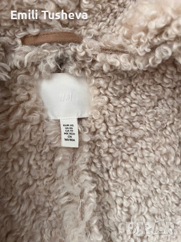 Стилно дамско палто H&М, снимка 5 - Палта, манта - 53309452