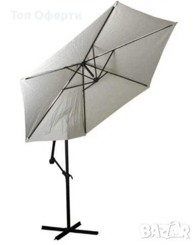 Чадър градински MUHLER 3м., снимка 5 - Градински мебели, декорация  - 50489185