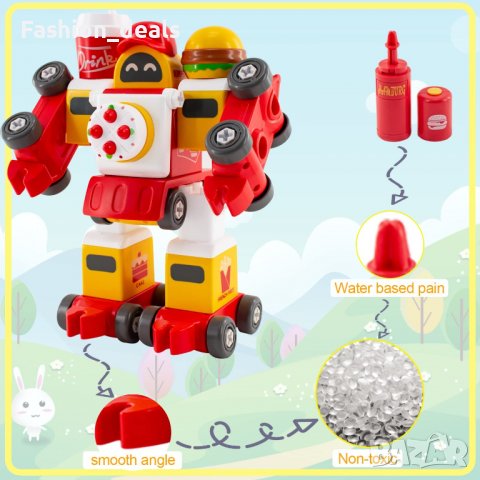 Нова играчка за деца STEM Конструкция Превозни средства Влак Подарък, снимка 4 - Образователни игри - 39348572