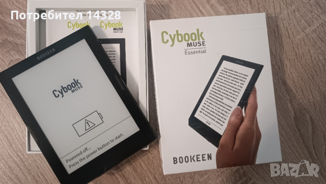 Електронна книга BOOKEEN Cybook Muse Essential 6", снимка 1 - Електронни четци - 44650729