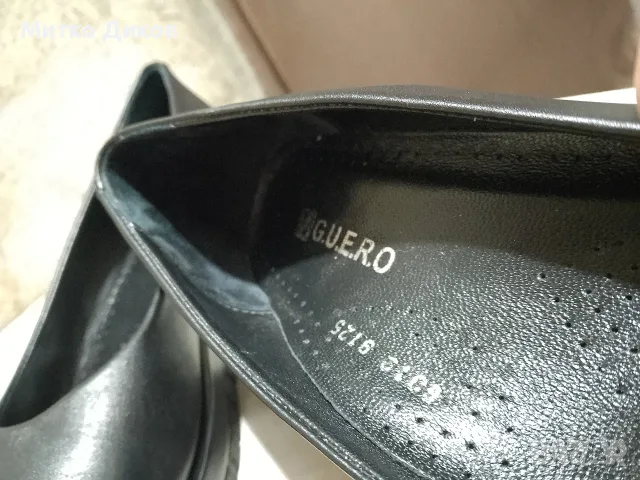 Guero G019 9125 естествена кожа #40 Стелка 25 см дамски обувки, снимка 3 - Дамски ежедневни обувки - 56256824
