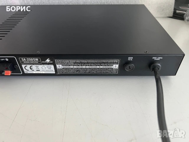 Mixing усилвател MONACOR SA-250/SW (за студио, репетиционна и др), снимка 7 - Ресийвъри, усилватели, смесителни пултове - 50738332