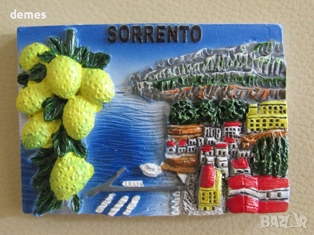 Магнит Соренто, Италия, снимка 2 - Колекции - 41622193