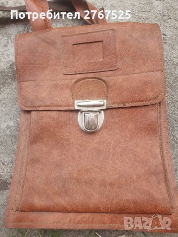  Стара Ретро Соц Военна чанта, снимка 2 - Колекции - 42043735