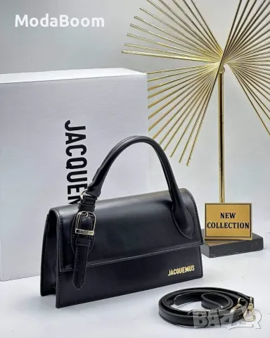 JACQUEMUS • Дамска черна чанта 