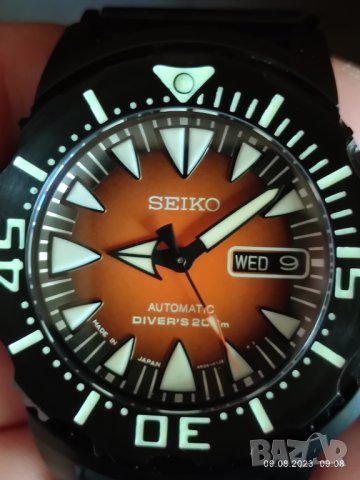 Часовник Seiko SRP311 Halloween Monster diver 2nd gen, снимка 2 - Мъжки - 41848660