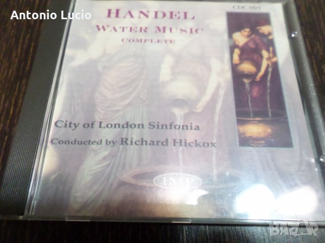 Handel - Water Music / complete/ , снимка 1 - CD дискове - 36007715