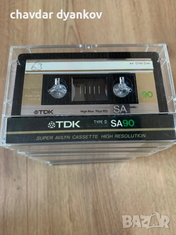 TDK SA 90 аудиокасети