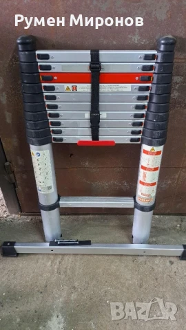 Продавам разтегателна телескопична стълба., снимка 5 - Индустриална техника - 50482713