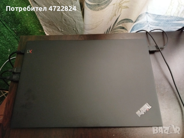 Лаптоп Lenovo X1 Carbon 6th i5-8350U 8GB 512GB, снимка 3 - Лаптопи за дома - 53406422
