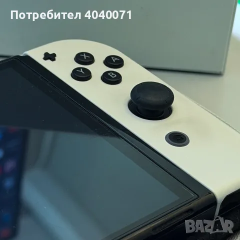 Nintendo Switch OLED 256GB + 4 Joy-Con-а + 2 игри + Carrying Case + подарък, снимка 4 - Nintendo конзоли - 55850692
