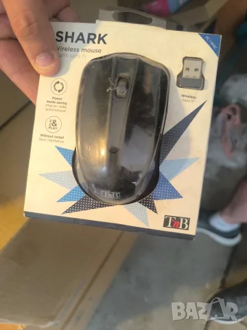 Безжична оптична мишка T'nB Shark