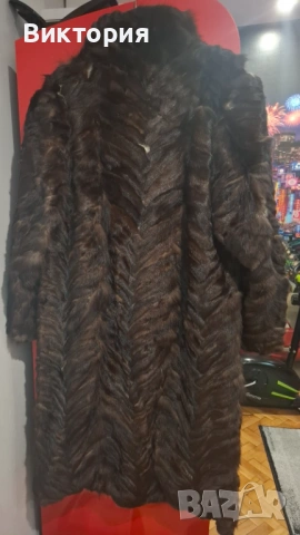 Палто от лисица, снимка 4 - Палта, манта - 53225841