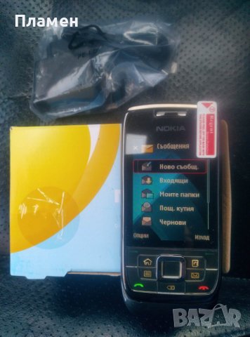 Мобилен телефон нокиа Nokia E66 3G, WIFI, GPS, Bluetooth, 3 pmx, слайдър, снимка 3 - Nokia - 39632195