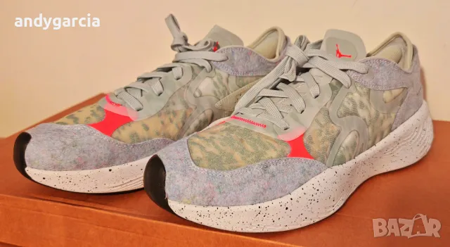  Nike AIR JORDAN DELTA 3 LOW 46 номер 30см стелка ЧИСТО НОВИ с кутия 100% оригинални Pure Platinum , снимка 5 - Маратонки - 50221264