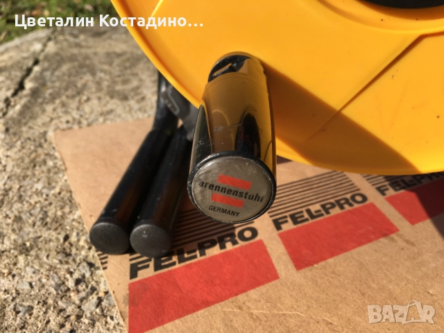 немска макара с кабел 42м на марката "Brennenstuhl", снимка 5 - Други инструменти - 52856695
