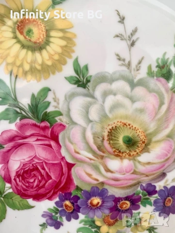 🎨 Gloria Bayreuth Germany – Немска художествена порцеланова красота, снимка 3 - Антикварни и старинни предмети - 53467041