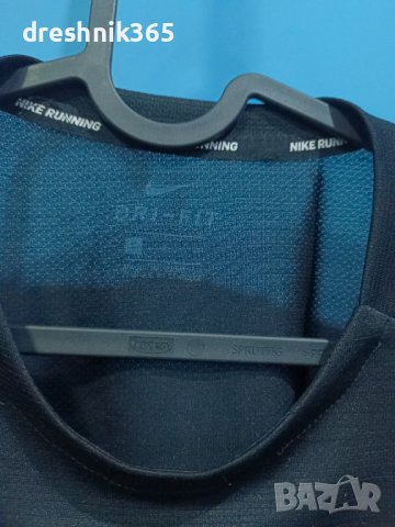 NIKE Running Блуза/Мъжка S, снимка 3 - Спортни дрехи, екипи - 42387492
