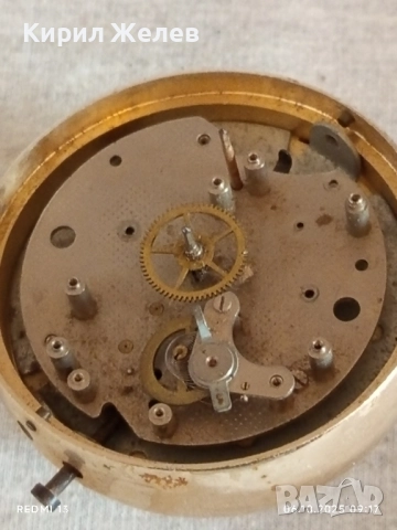 Стар механичен будилник СЛАВА СССР за части ремонт КОЛЕКЦИЯ 44032, снимка 7 - Антикварни и старинни предмети - 51958076