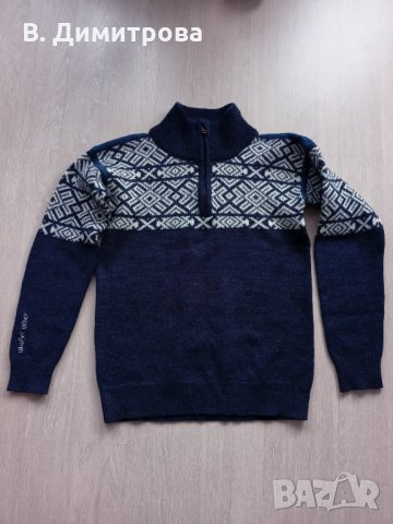 Детска вълнена блузка, размер 14, за възраст 10-14години, снимка 3 - Детски пуловери и жилетки - 35745616