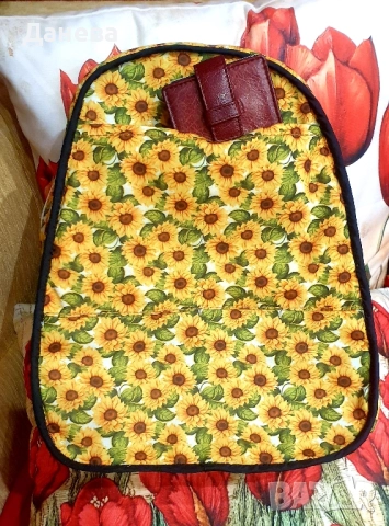 Дамска раница с бродерия , снимка 6 - Раници - 52547604