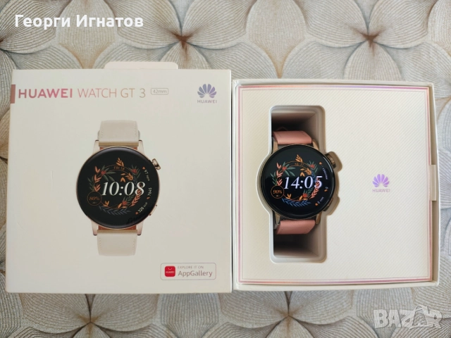 Huawei Watch GT3 MIL-B19 (дамски, 42 мм), снимка 2 - Смарт гривни - 51786419