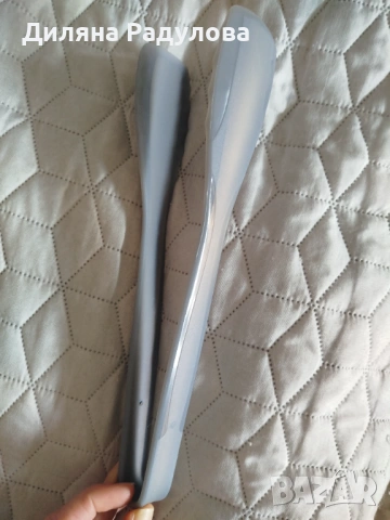 Големи силиконови подсилени кухненски щипки, снимка 3 - Други - 53870163